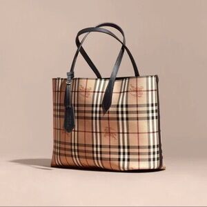 Burberry reversible Haymarker check tote bag